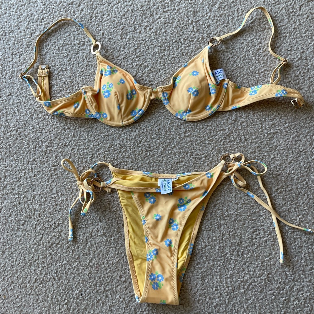 Sabo swim top and bottom